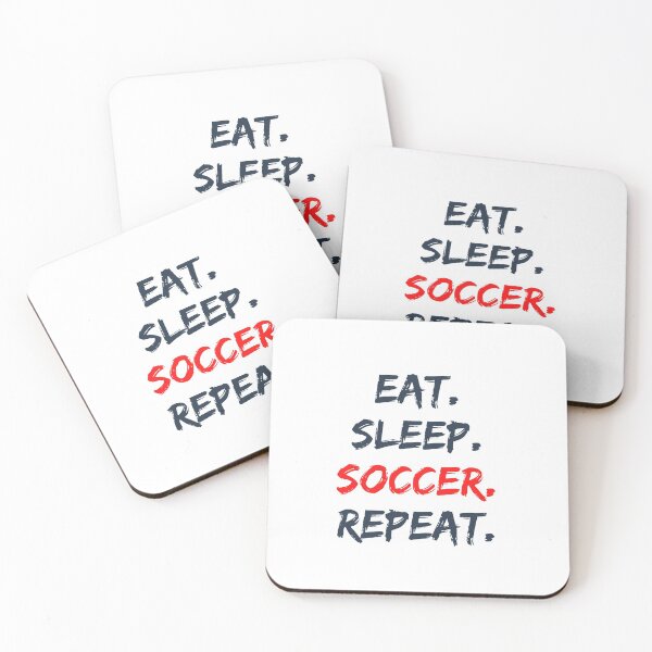 Item preview, Eat Sleep Soccer Repeat designed and sold by kenadams403.
