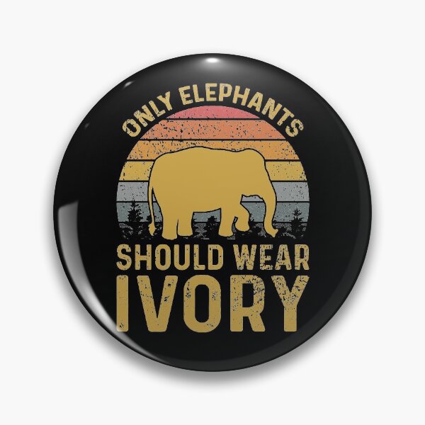 Item preview, Only Elephants Should Wear Ivory designed and sold by sesa10.