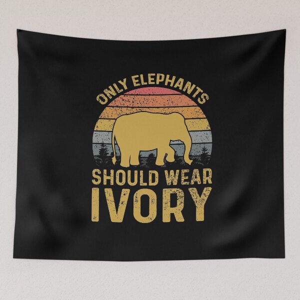 Item preview, Only Elephants Should Wear Ivory designed and sold by sesa10.