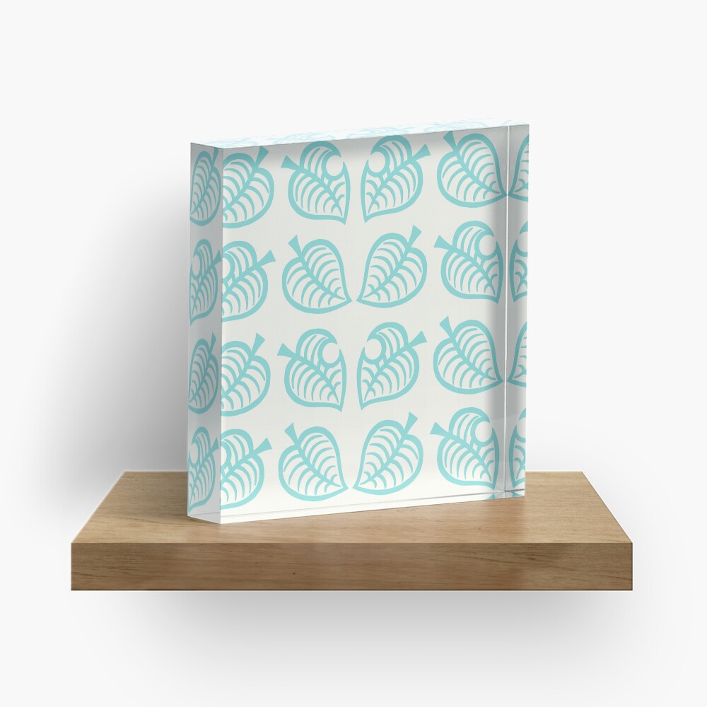 Nook leaves Acrylic Block