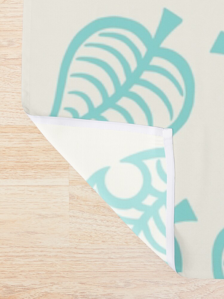 Alternate view of Nook leaves Shower Curtain
