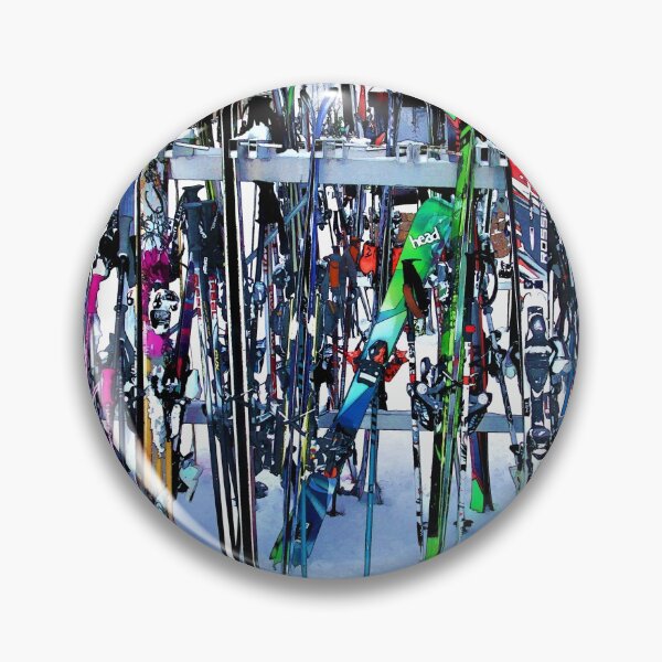 Item preview, Ski Party - Skis and Poles designed and sold by NaturePrints.