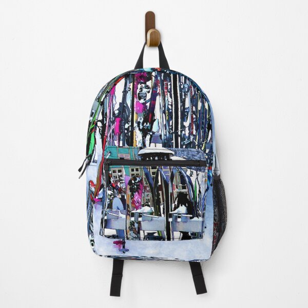 Item preview, Ski Party - Skis and Poles designed and sold by NaturePrints.