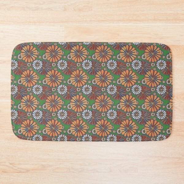 Item preview, Colorful floral pattern designed and sold by doctors-apparel.