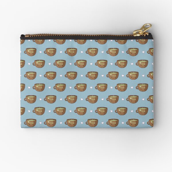 I Love Tea Zipper Pouch