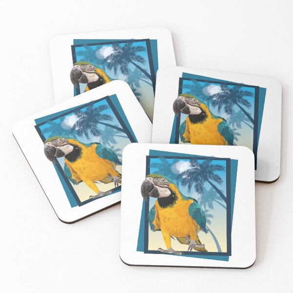 Item preview, Blue and yellow macaw designed and sold by obscurite.