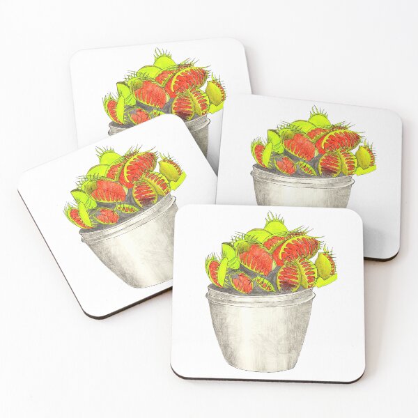 Item preview, Venus Fly Trap Illustration designed and sold by CreatewithEllie.