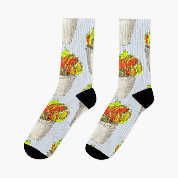 Item preview, Venus Fly Trap Illustration designed and sold by CreatewithEllie.