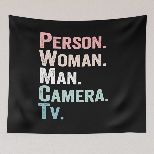 Item preview, Person woman man camera Tv  designed and sold by AnimaLovers.