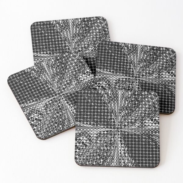 Item preview, Black White Mesh Twist designed and sold by roundtrt.