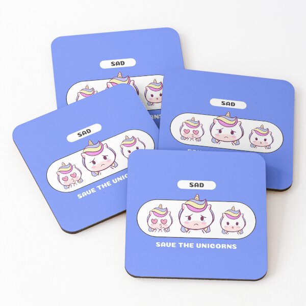 Item preview, SAD | Save The Unicorns designed and sold by AladdinMktgs.