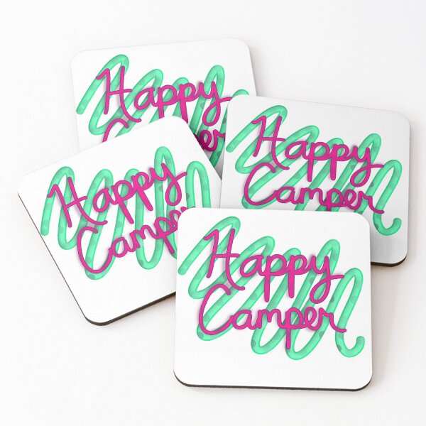 Item preview, Happy camper designed and sold by peachyqueenart.
