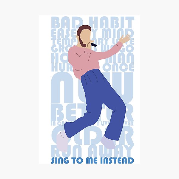 Item preview, Ben Platt Sing To Me Instead Album Art designed and sold by bekahivy.