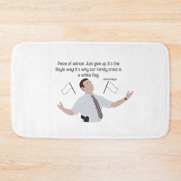 Item preview, Charles Boyle Quote - White Flag designed and sold by l-whitney.