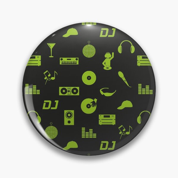 Item preview, Discjockey Pattern | DJ Music Vinyl Turntables designed and sold by anziehend.
