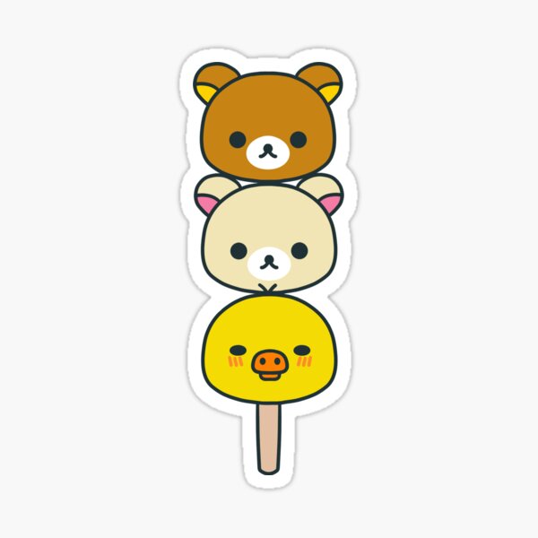 Kawaii Rilakkuma Index Seal Stickers B