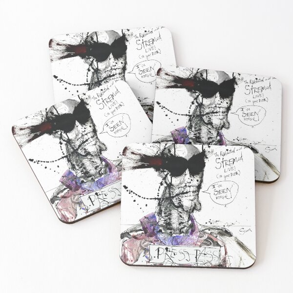 Item preview, Gonzo Press Pass - The Revolution Will Be Streamed designed and sold by HouseofDaze.