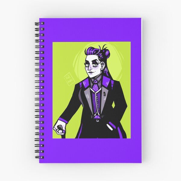 Item preview, Purple gangster woman designed and sold by JVTart.