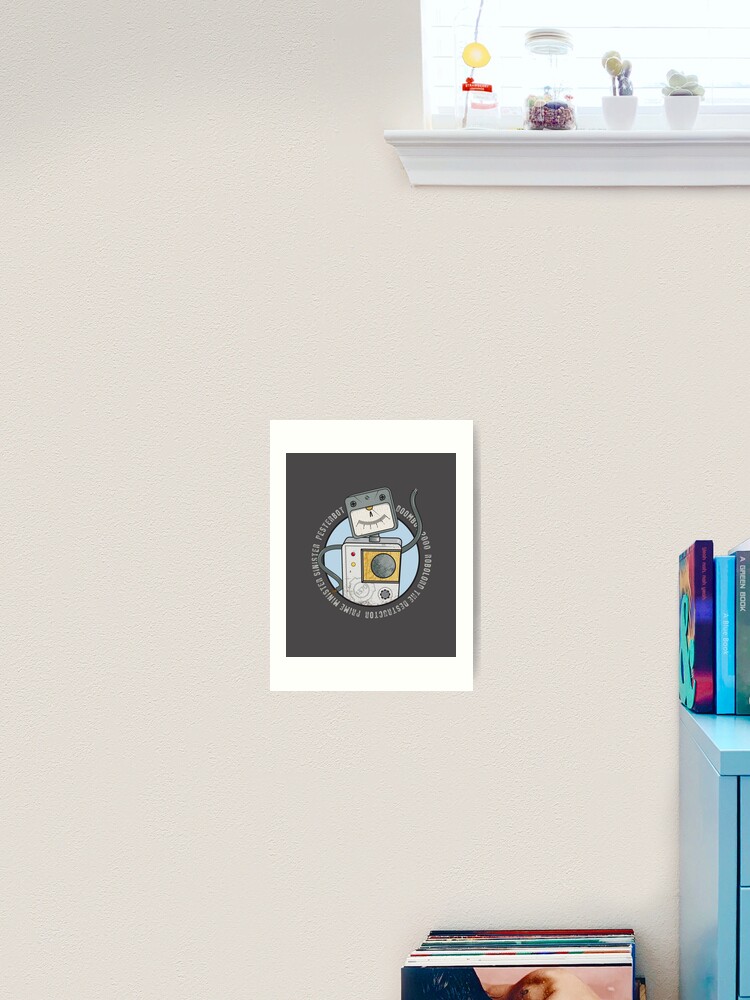 Scp 1370 Pesterbot Scp Foundation Art Print By Opalskystudio Redbubble
