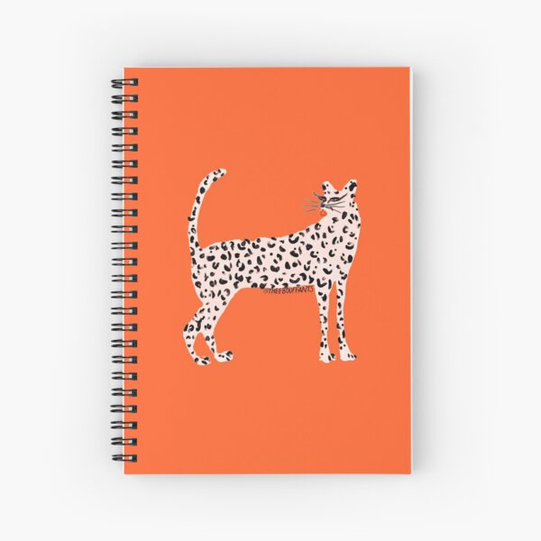 Pink Leopard Spiral Notebook