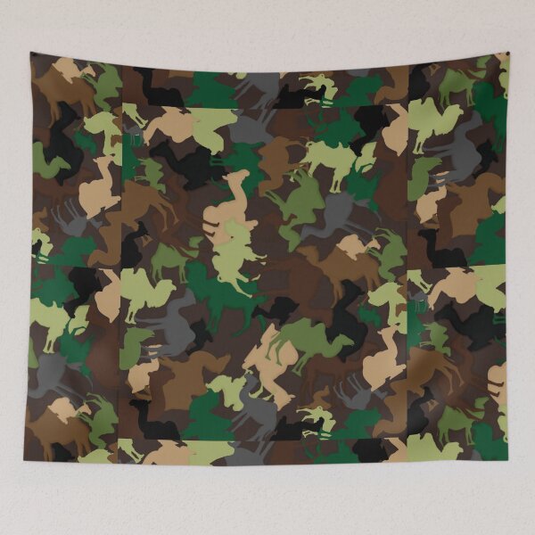 Item preview, Camel-Flage - brown designed and sold by CakeEaterDesign.