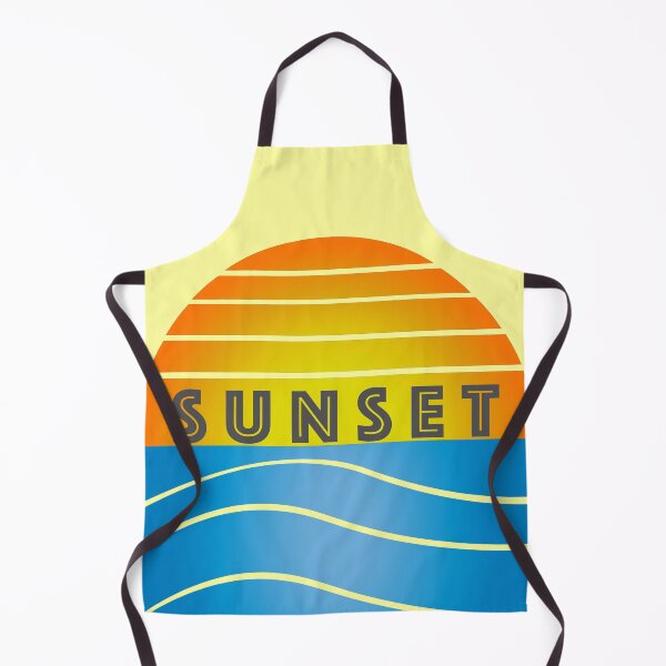 Item preview, Ocean Sunset Yellow bkgrd designed and sold by Orchyd.