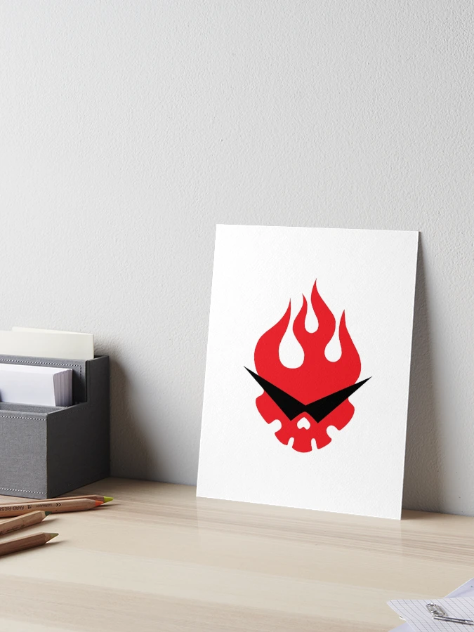 GURREN LAGANN IMAGE BOARD サイン入り Team Dai Gurren Symbol