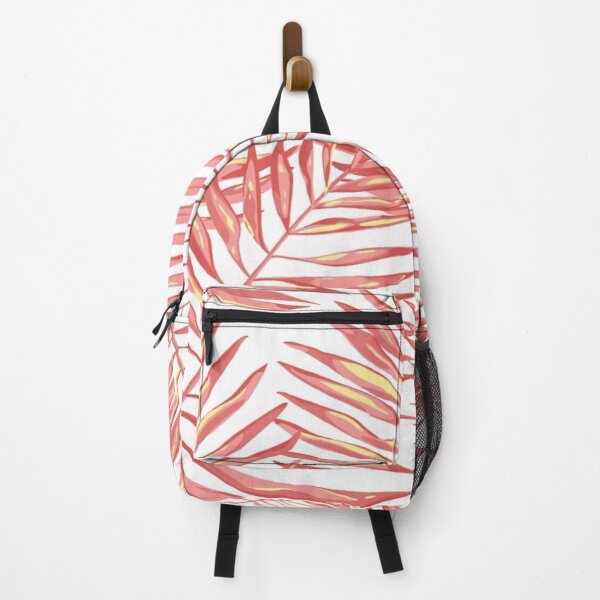Item preview, Coral tropical leaf pattern designed and sold by MLD112.