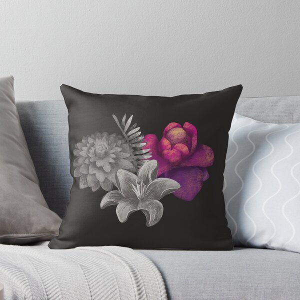 Item preview, Pink and Gray Flowers designed and sold by Shasta9876.