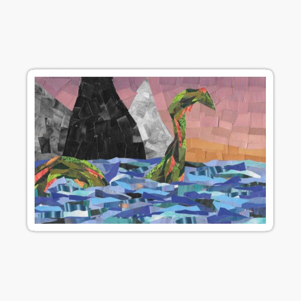 Mountain Monsters Stickers Redbubble - selling build a raft and sail down a volcano roblox