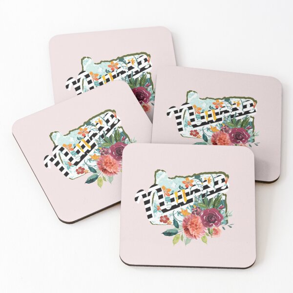 Item preview, Oregon Nurse Floral Watercolor designed and sold by AZGuzmans.