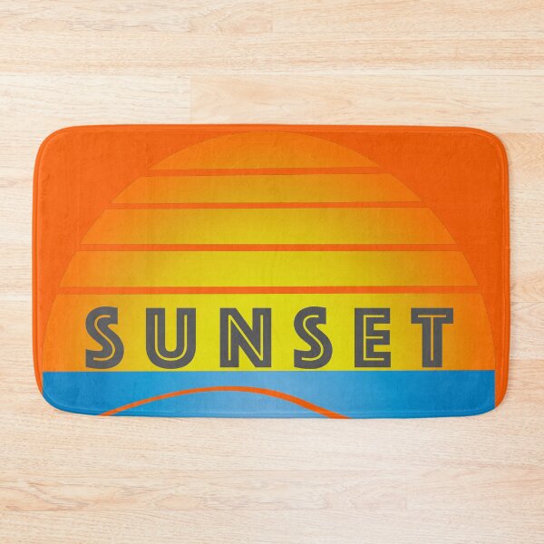 Item preview, Ocean Sunset Orange bkgrd designed and sold by Orchyd.