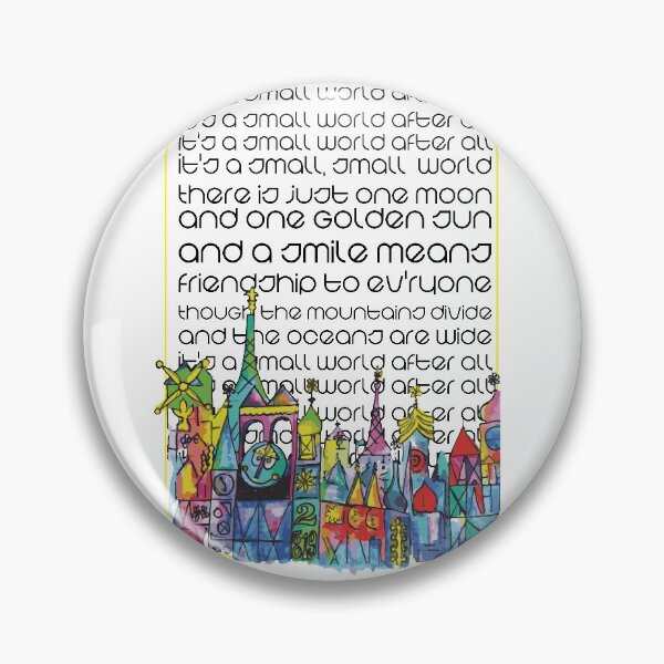 Item preview, Lyrics Small World designed and sold by Lupe-and-Pono.