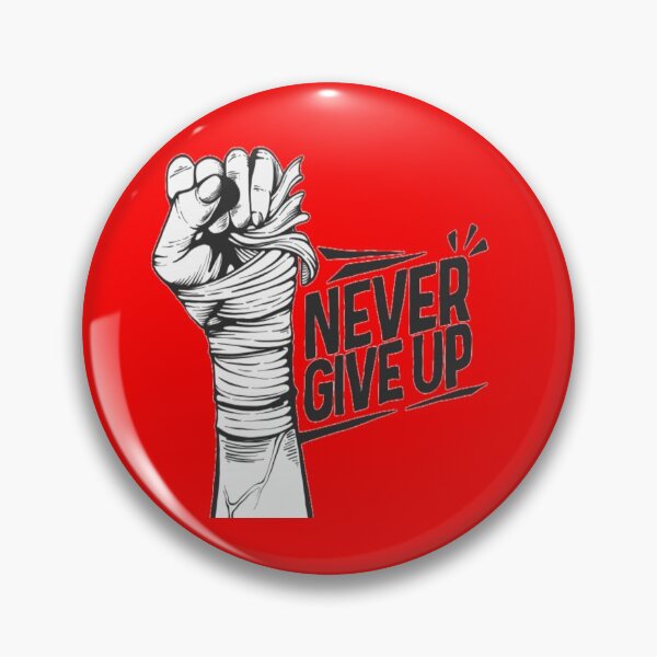 Item preview, Never Give Up Design  designed and sold by Ibrahimm12.