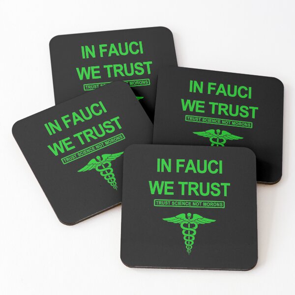 Item preview, Fauci We Trust - Trust Science Not Morons (green) 3,0 designed and sold by Thelittlelord.