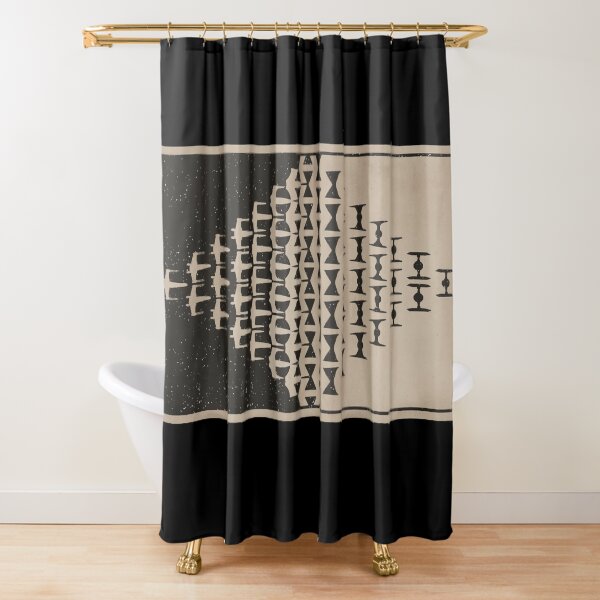 Metamorphosis of the Rebellion Shower Curtain