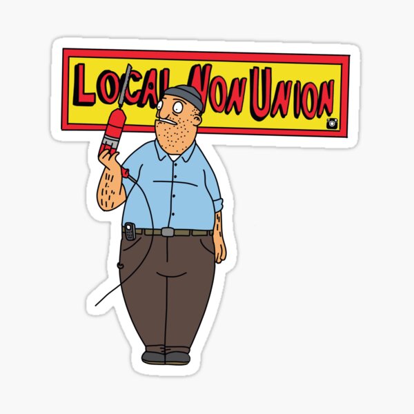 Item preview, Handyman teddy lnu sticker designed and sold by Localnonunion.