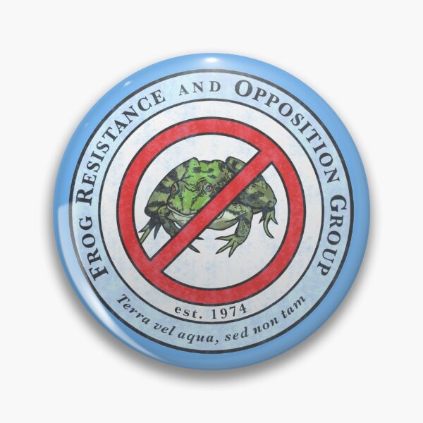 Item preview, The Frog Resistance and Opposition Group designed and sold by Mike’s Refrigerator.