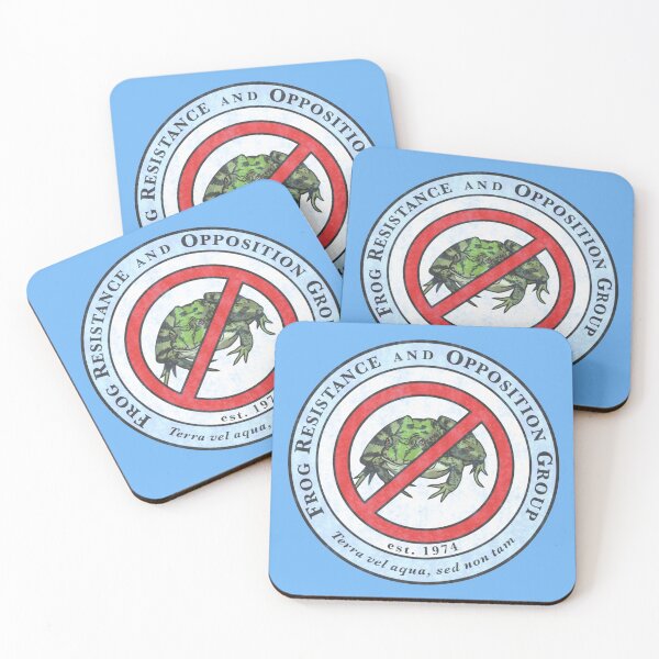 Item preview, The Frog Resistance and Opposition Group designed and sold by Mike’s Refrigerator.