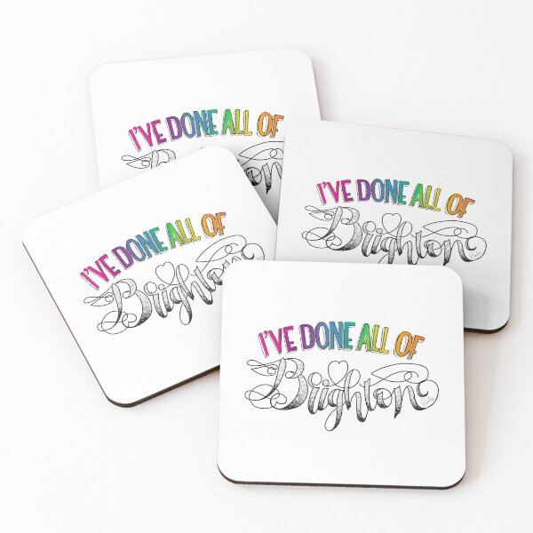 Item preview, I've done all of Brighton (black on white) designed and sold by ampheebian.