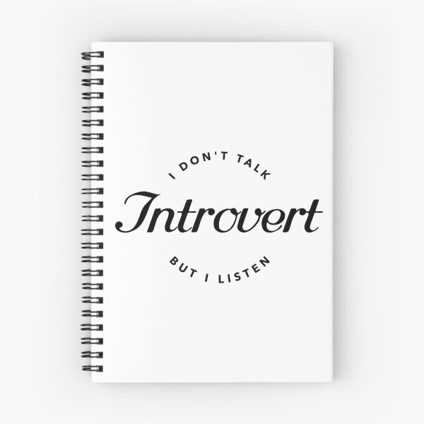 Item preview, Introvert, I Don't Talk, But I Listen designed and sold by ilovetshirts87.