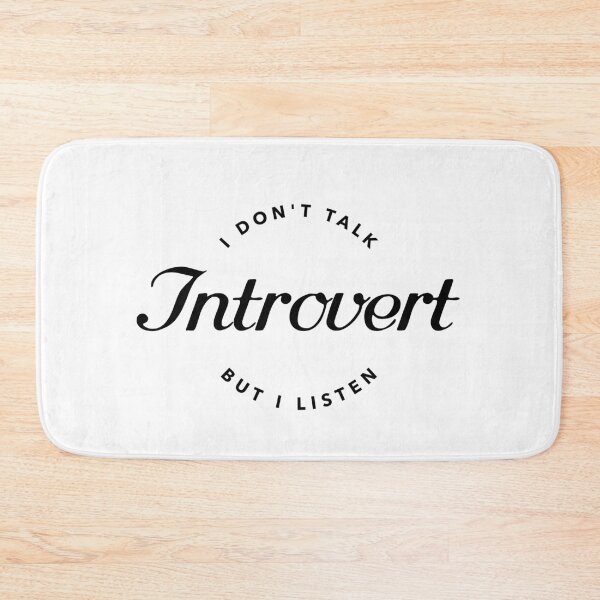Item preview, Introvert, I Don't Talk, But I Listen designed and sold by ilovetshirts87.