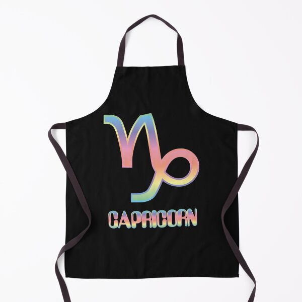 Item preview, Capricorn Zodiac Sign In Retro Pastel Colors (Symbol & Text) Design designed and sold by Bill Shearer.