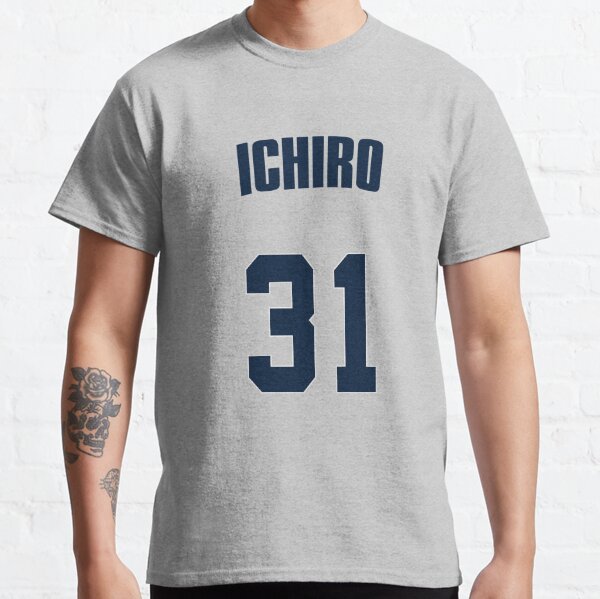 Nike Ichiro Suzuki Big Face Logo Seattle Mariners Baseball Tee Shirt -  Culture Source