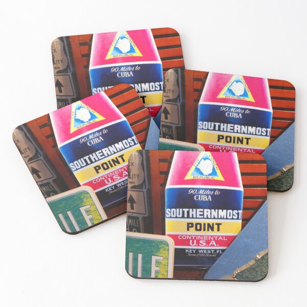 Item preview, Southernmost Point, Key West Colorful Street Sign designed and sold by KarenZuk.