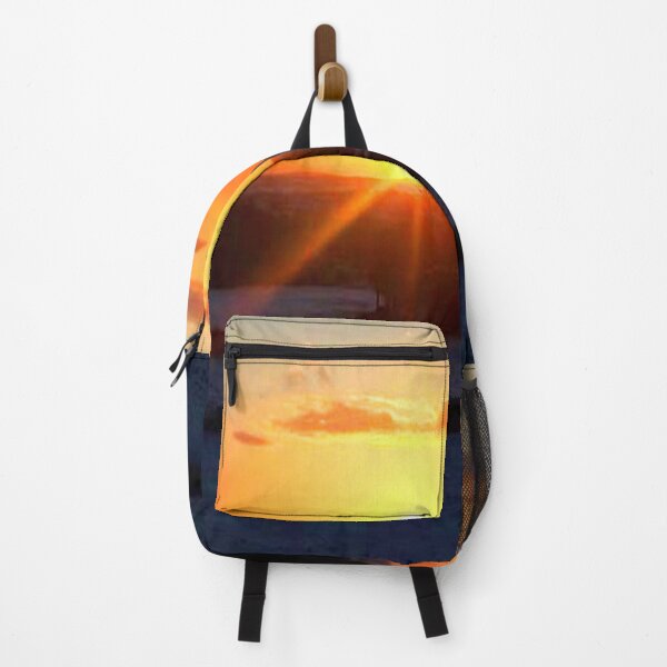Item preview, Sunset Over Snowy Fields Landscape designed and sold by MysticMagpie.