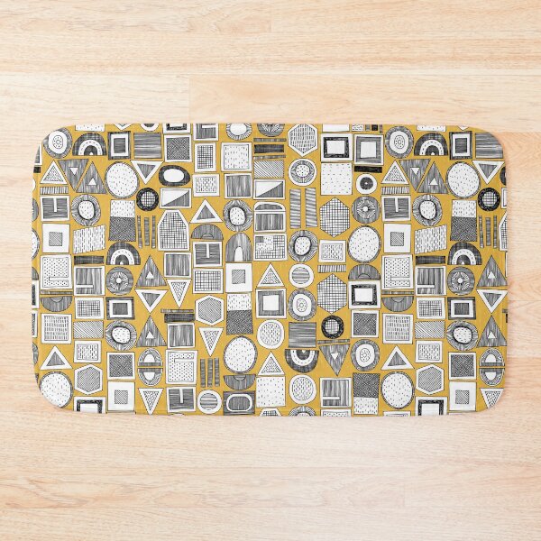 Item preview, frisson memphis bw yellow dash designed and sold by scrummy.