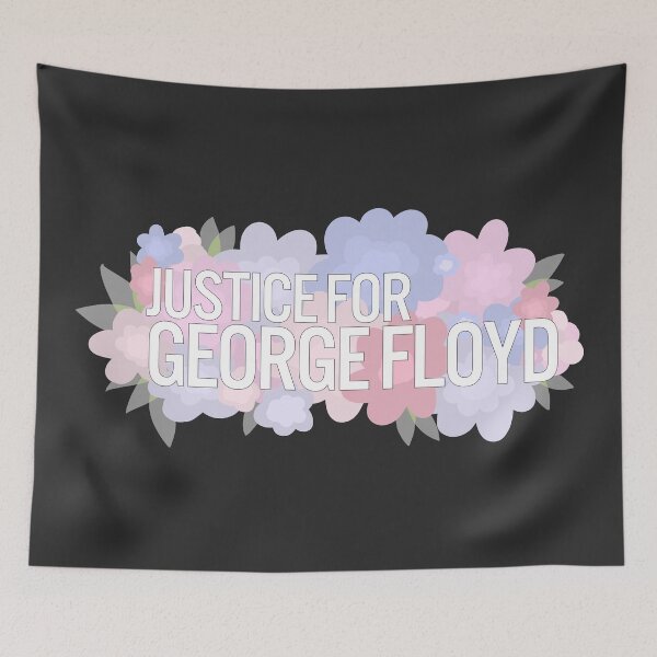 Item preview, Floral George Floyd designed and sold by kayleeoconnor.