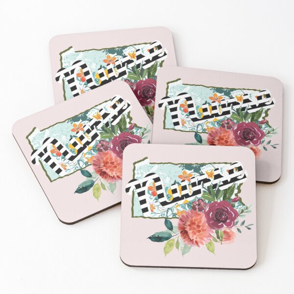 Item preview, Pennsylvania Nurse Floral Watercolor designed and sold by AZGuzmans.