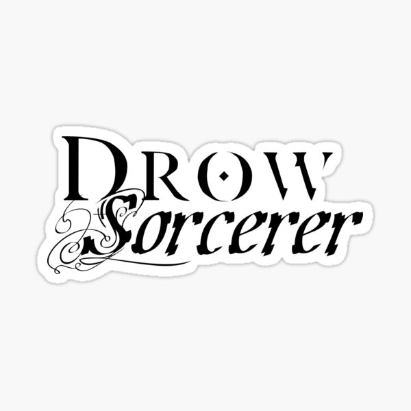 Drow Sorcerer Sticker
